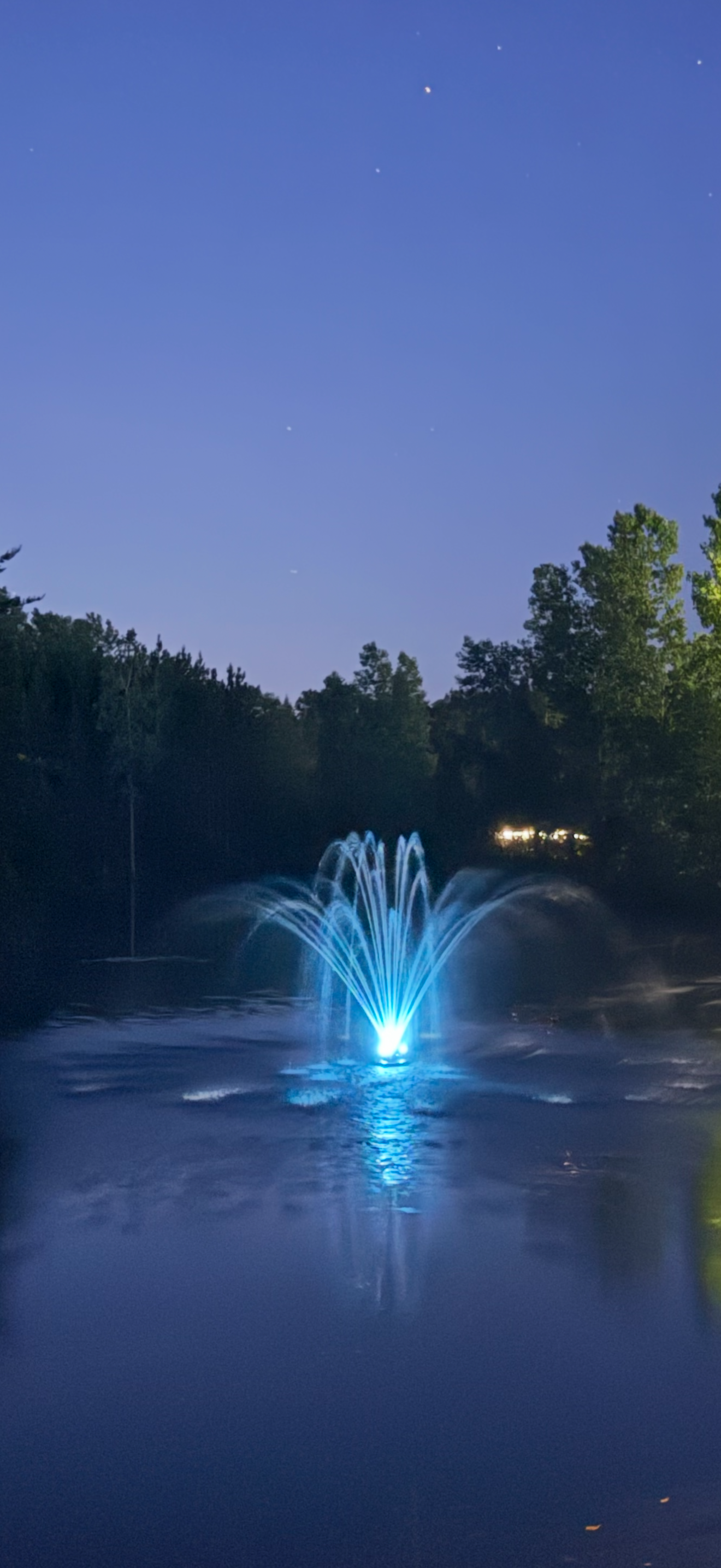 Floating Pond Fountain - 10,000 GPH - 125ft Power Cord - Bluetooth Light Option - Aerator