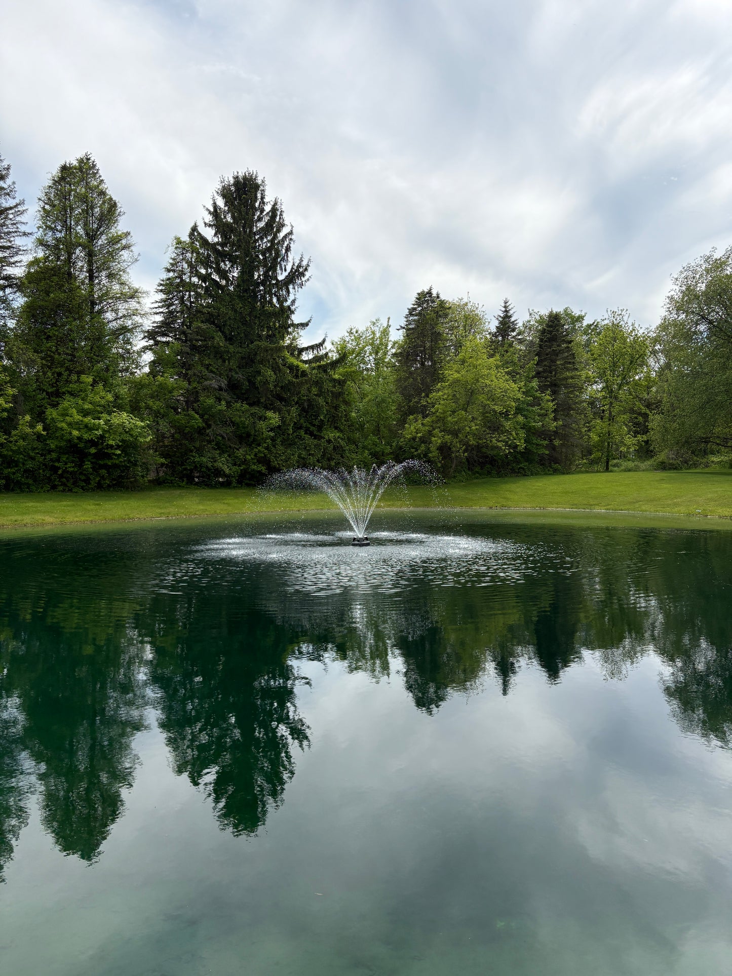Floating Pond Fountain – 7000 GPH | 125ft Power Cord | Easy Install | Bluetooth Light Option | Water Cannon Fountains