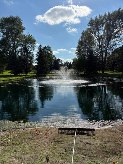 Floating Pond Fountain - 10,000 GPH - 125ft Power Cord - Bluetooth Light Option - Aerator